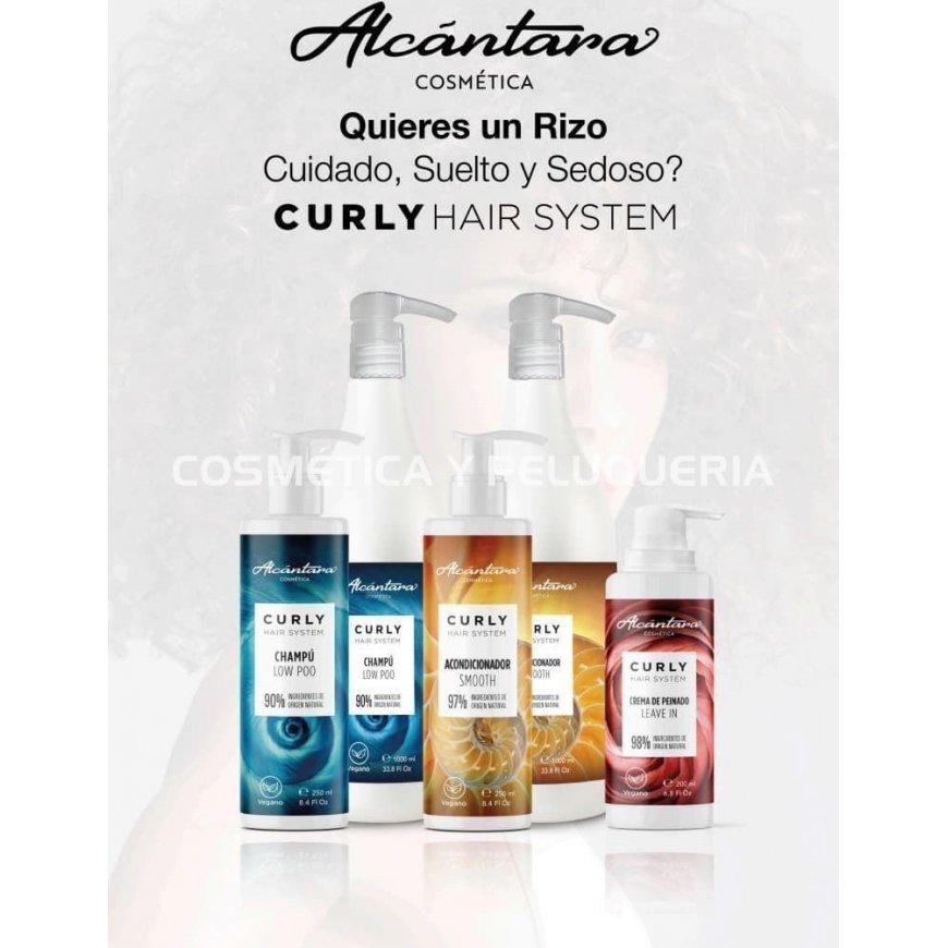 Hooldus konditsioneer Alcantara Curly Hair System Garbanoti plaukai (250 ml)