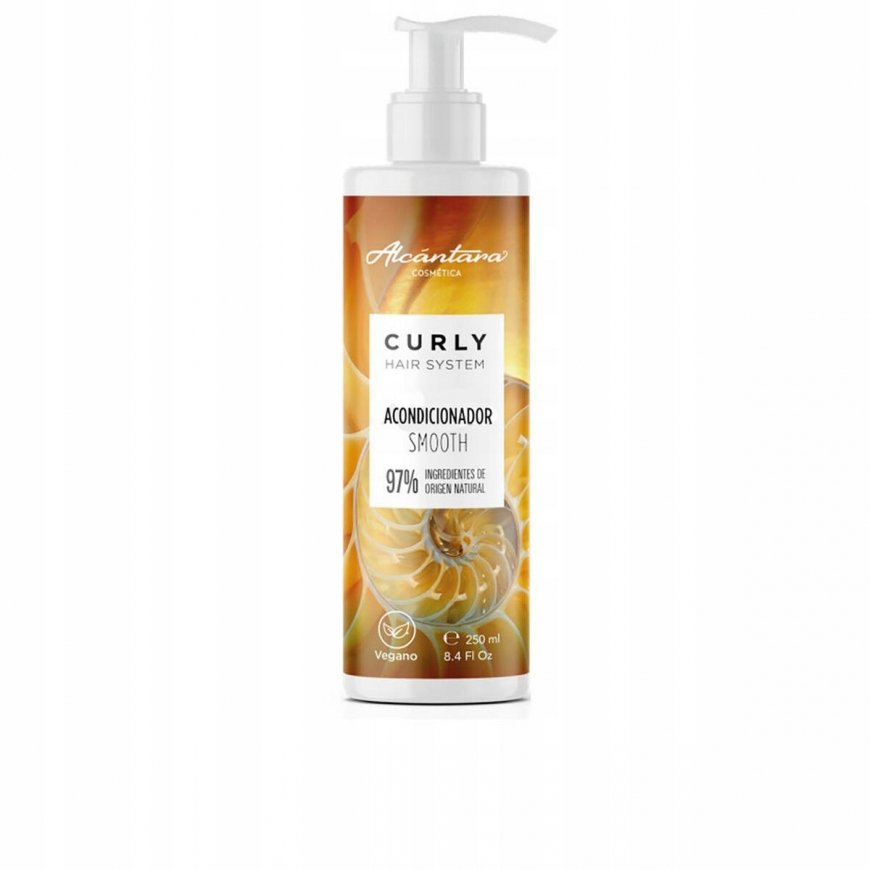 Maitinantis kondicionierius Alcantara Skirtas garbanotiems plaukams Hair System Garbanoti plaukai (250 ml) – 2