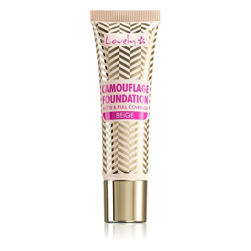 Lovely Camouflage Foundation 4 rusvai gelsvas, 25 g