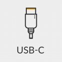 USB-C 4.0 kaabel 40Gbit/s Gen3x2 Spacetronik 1,2m