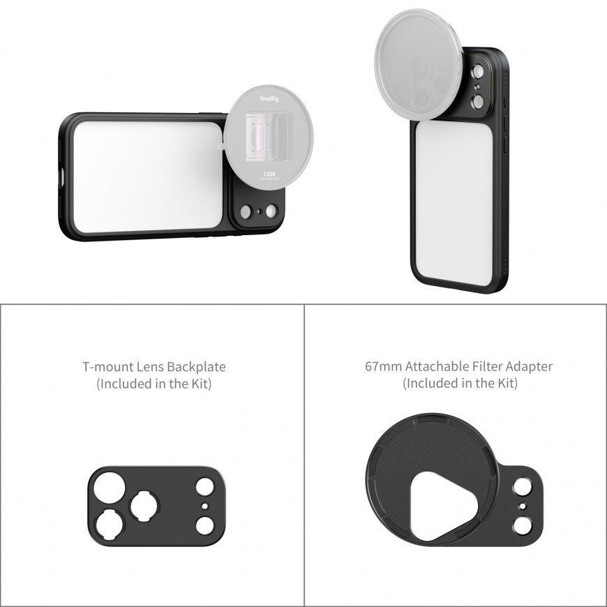 SmallRig 5790 mobiiltelefoni ümbris 16 cm (6.3") Piir Must – 2