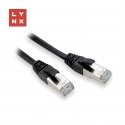 LYNX FTP connection cable Cat5e PVC, CCA, 5m, black LYNX FTP connection cable Cat5e PVC, CCA, 5m, black