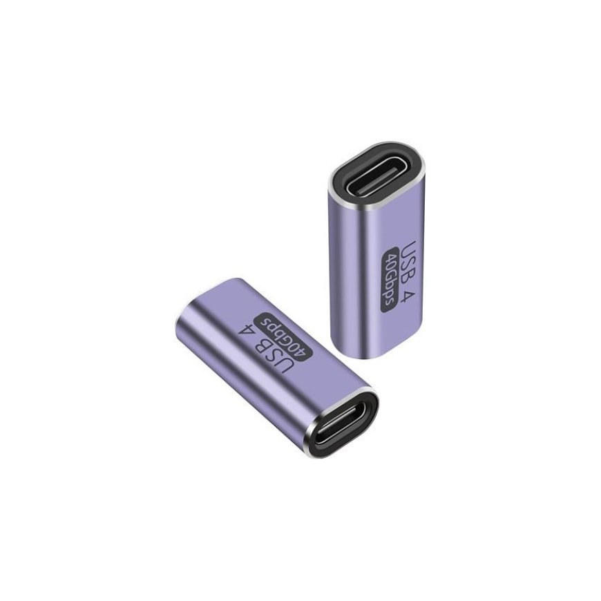Maršrutizators PremiumCord 40Gbps Alumīnija USB-C Sieviešu - USB-C Sieviešu pieslēgums – 2