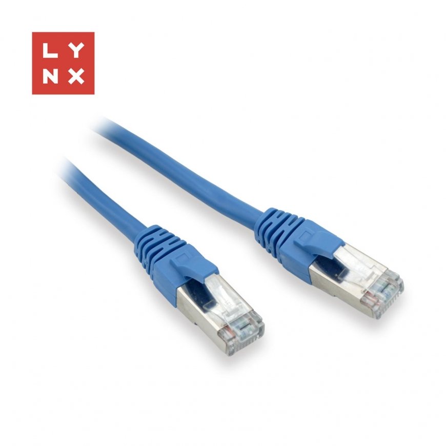 LYNX FTP connection cable Cat5e PVC, CCA, 5m, black – 2