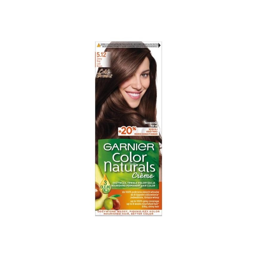 Garnier L'Oreal COLOR NAT COLD BR 5.12 ICY L BR C25