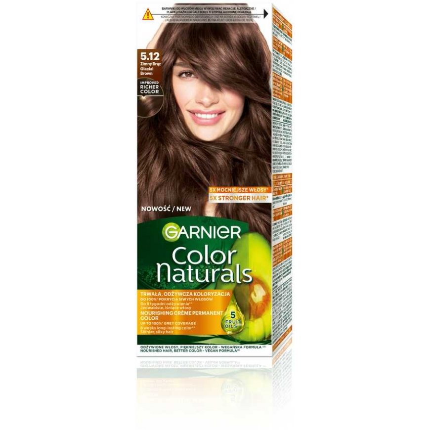 Garnier L'Oreal COLOR NAT COLD BR 5.12 ŠALDUS RUDAS C25 – 2