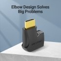 Vention AIQB0 kabeļu spraudņu pāreja HDMI Melns