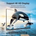 Vention AIQB0 kabeļu spraudņu pāreja HDMI Melns