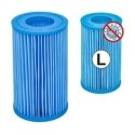 Jilong SIURBLIO FILTRAS ANTIBAKTERINIS 106X203MM 1000GAL 3 TIPAS 290726 Jilong SIURBLIO FILTRAS ANTIBAKTERINIS 106X203MM 1000GAL 3 TIPAS 290726