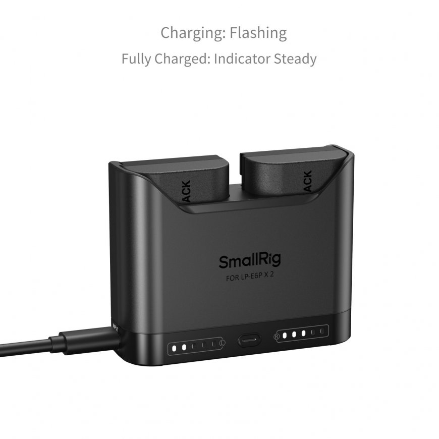 SmallRig 5484 akulaadija Digikaamera aku USB – 4