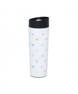 Termo pude Art Deco Stars 340 ml sniegpārsliņas AMBITION