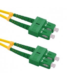 Qoltec 54005 „InfiniBand“ arba pluoštinis optinis kabelis 1 m SC Geltona