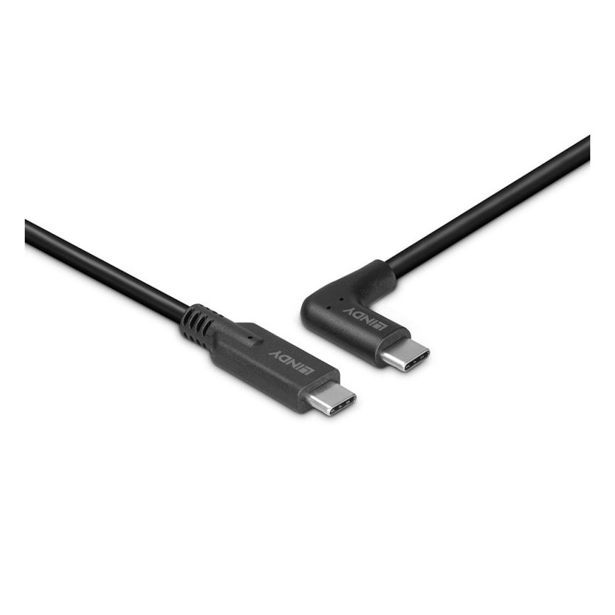 Lindy 32018 USB-kaapeli USB 3.2 Gen 2 (3.1 Gen 2) 1 m USB C musta – 3