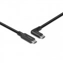 Lindy 1m USB 3.2 Type C Cable, 90° Right Angle, 10Gbps Lindy 1m USB 3.2 Type C Cable, 90° Right Angle, 10Gbps