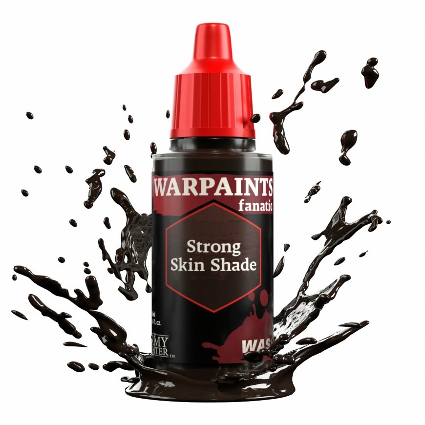 The Army Painter Warpaints Fanatic Wash: Strong Skin Shade Akrila krāsa 1 pcs – 2