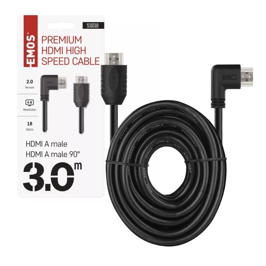 Emos HDMI 2.0 augstas ātruma