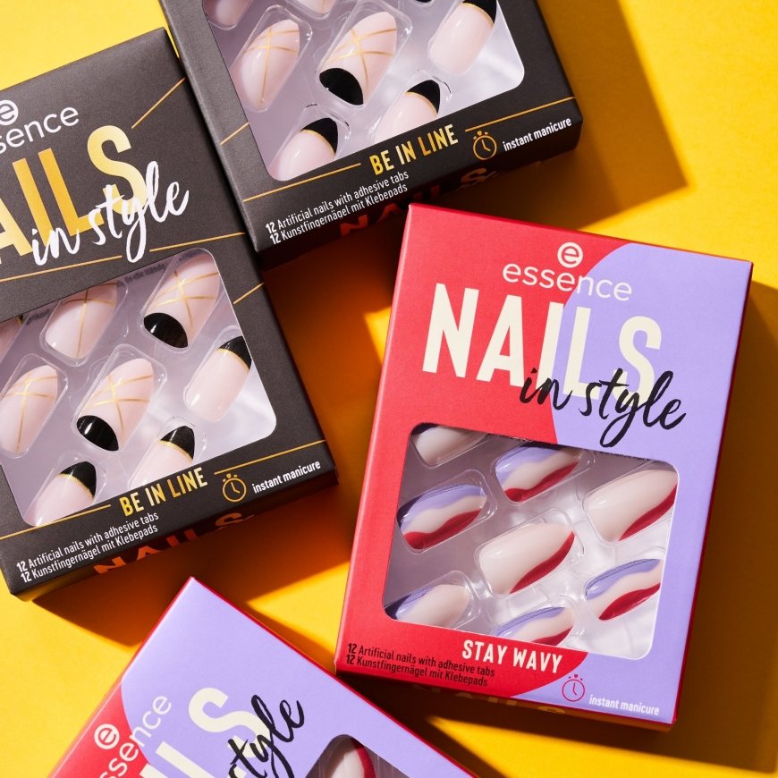 Essence nails in style Finger nails White Monochromatic 12 pc(s) – 2