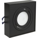 Recessed Light Maclean LED Tube, Spot, SPOT, MR16/GU10, Color Black, 94x94x32mm, Square, Aluminum, MCE464 B Recessed Light Maclean LED Tube, Spot, SPOT, MR16/GU10, Color Black, 94x94x32mm, Square, Aluminum, MCE464 B