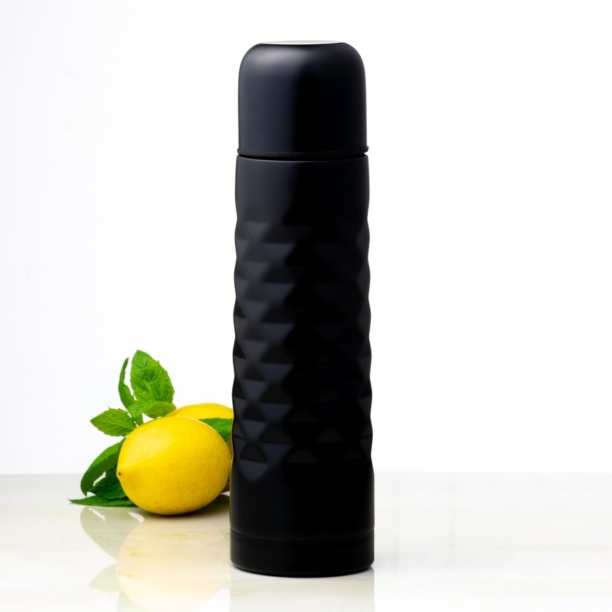 Thermo Flask for Coffee and Tea Tesoro 600 ml Black AMBITION
