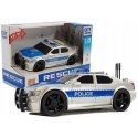 Lean Toys poliisiauto valoilla ja äänillä, 1:20 mittakaava Lean Toys poliisiauto valoilla ja äänillä, 1:20 mittakaava