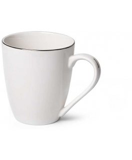 Fissman Cup ALEKSA 380ml, white (porcelain)