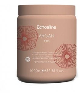ECHOSLINE Argan Mask kosteuttava hiusnaamio arganöljyllä, 300 ml