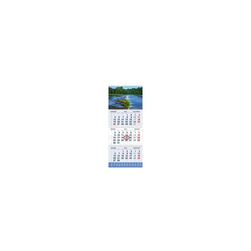 Mobile Service Hanging Calendar LADYBUG, 2026, 3 parts – 2