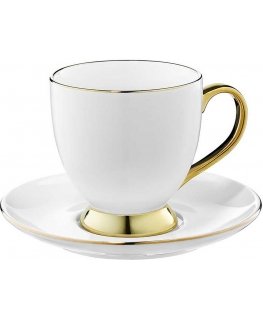 Royal Mug 330 ml white and gold AMBITION