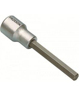Galvutė ar šķērsgriezums ar garu sešstūra uzgali PROXXON 1/2" 7 mm
