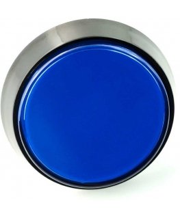 7 Arcade Button 6 cm Blue with Backlight