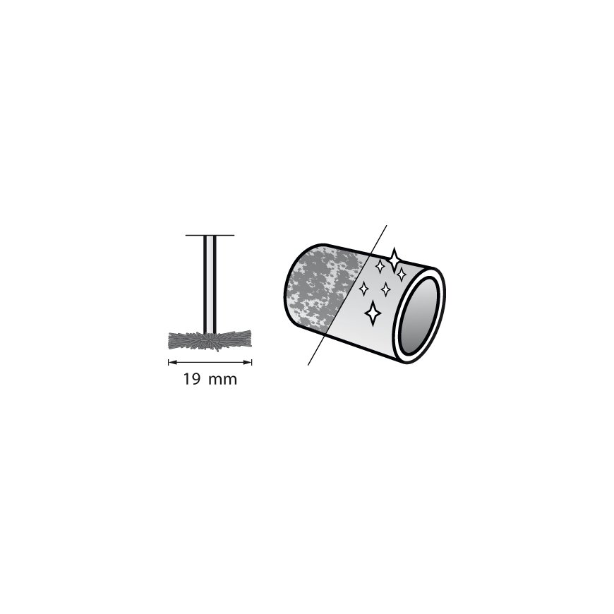 Dremel 26150428JA rotācijas instrumentu pulēšanas piederums