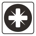 Makita Sukimo antgalis PZ2x25mm (10 gab.) P-06111 Makita Sukimo antgalis PZ2x25mm (10 gab.) P-06111
