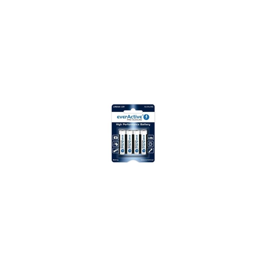 AgfaPhoto Power alkaline batteries LR06/AA, 4 units in blister pack
