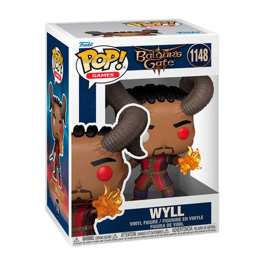 FUNKO POP! Vinilinė figūrėlė: Baldurs Gate - Wyll, 9 cm