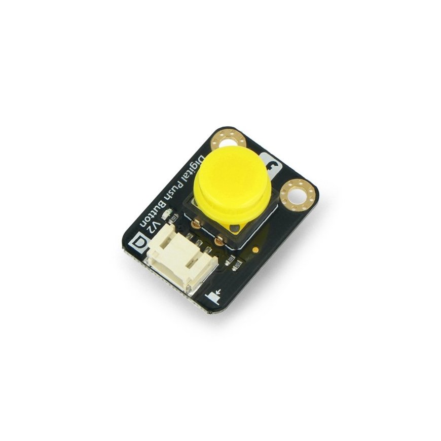 DFRobot Gravity digitaalne nupp Tact Switch, kollane