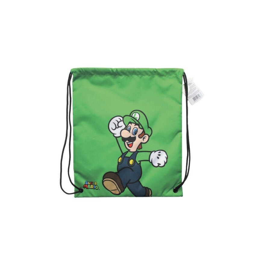 Nintendo Super Mario Bros Luigi gym bag 40cm