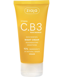"Ziaja" Vitamin C B3 Niacinamide Regenerating Night Face Cream 50ml