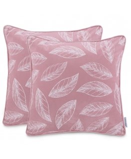 Dekoratiivinen tyynynpäällinen AmeliaHome CALM 2 kpl 45x45 cm, väri: vaaleanpunainen