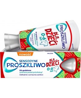 SENSODYNE Vaikų dantų pasta milteliai 0 - 6 metai 50 ml