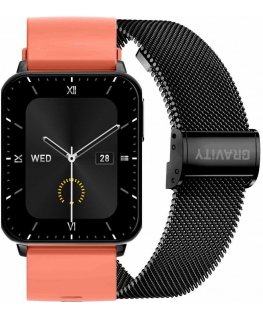 Умные часы UNISEX GRAVITY GT17-7 - AMOLED, ДОПОЛНИТЕЛЬНЫЙ РЕМЕНОК (sg038g)