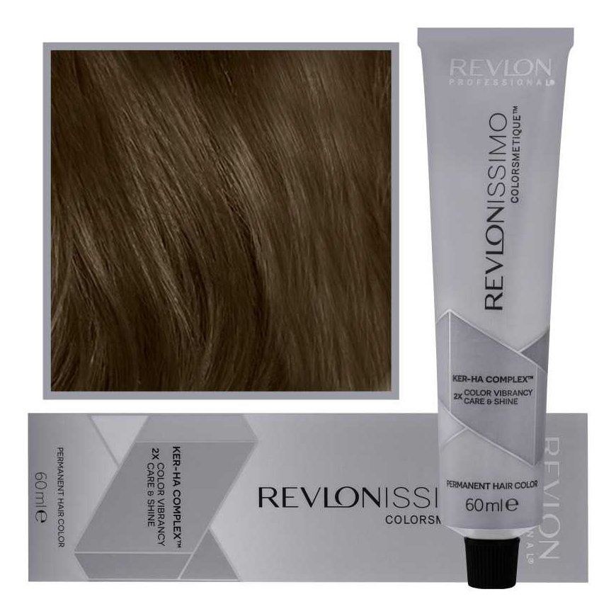 Revlon Revlonissimo Colorsmetique Aukštos Priežiūros Plaukų Dažai 60ml - HC 8,34 | Tamsus Auksinis Šviesus Blondinas – 2