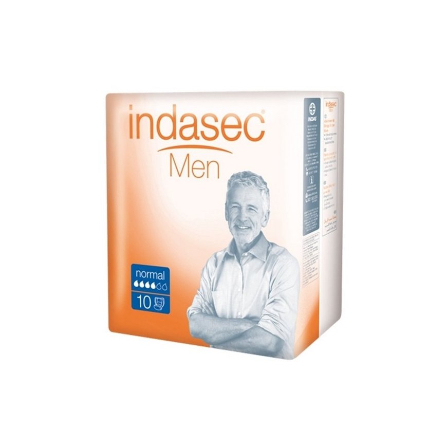 "Indasec" vyriškas absorbentas "Normal" 10 vnt. – 2