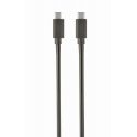 Gembird CCP-USB3.1-CMCM-1M USB кабель USB 3.2 Gen 1 (3.1 Gen 1) USB C Черный Gembird CCP-USB3.1-CMCM-1M USB кабель USB 3.2 Gen 1 (3.1 Gen 1) USB C Черный