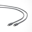 Gembird CCP-USB3.1-CMCM-1M USB cable USB 3.2 Gen 1 (3.1 Gen 1) USB C Black Gembird CCP-USB3.1-CMCM-1M USB cable USB 3.2 Gen 1 (3.1 Gen 1) USB C Black