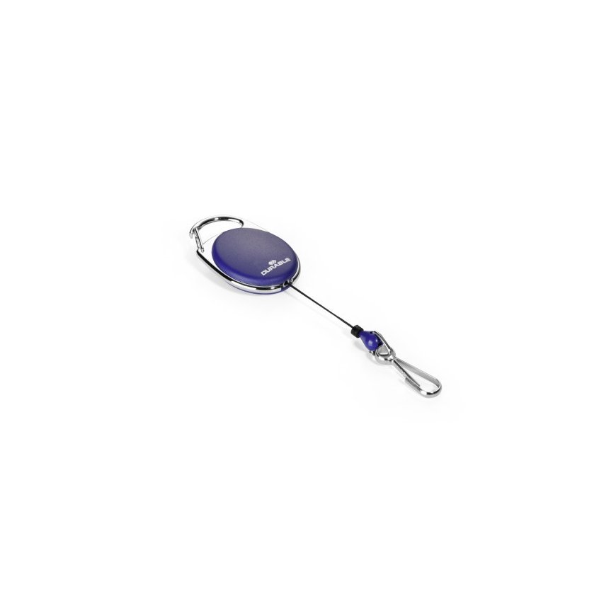 Durable 832707 badge holder accessory Badge reel Blue 1 pc(s)