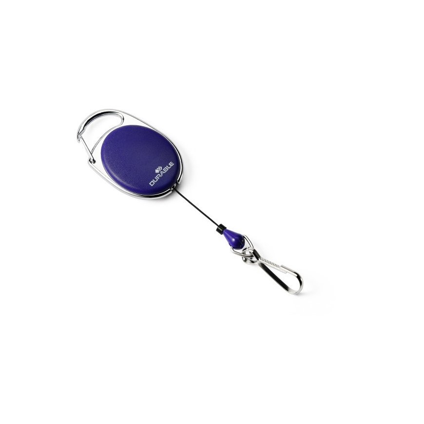 Durable 832707 korttipidikkeen lisävaruste Nimikortti jojolla Sininen 1 kpl – 3