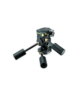 Manfrotto 3D Super Pro Head trijkājis Melns