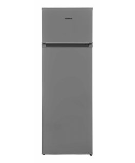 Heinner HF-V242SE++ külmik-sügavkülmik Eraldiseisev 242 l Hõbe