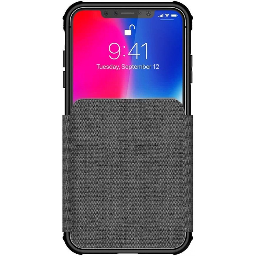 Ghostek Exec 3 mobiliojo telefono dėklas 16,5 cm (6.5") Piniginės tipo Pilka – 2