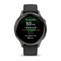Garmin Venu 4 3.05 cm (1.2") AMOLED 41 mm Digital 390 x 390 pixels Touchscreen Black Wi-Fi GPS (sate